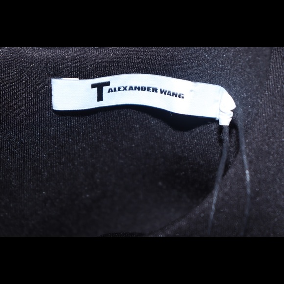 T by Alexander Wang Bonded Neoprene Logo Top Mediu - Picture 8 of 14
